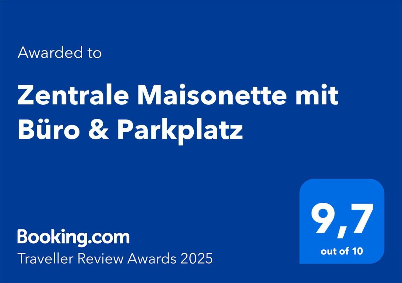Zentrale Maisonette Mit Buero & Parkplatz Griesheim  Eksteriør billede